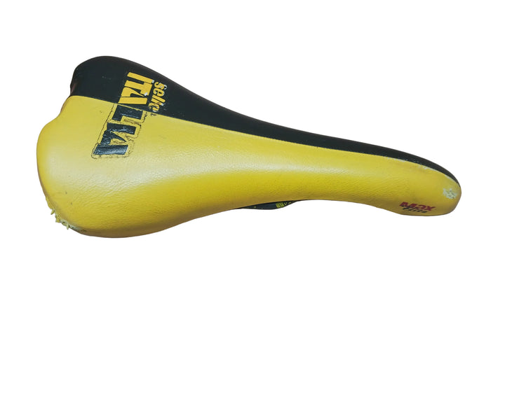 Selle Italia Max Flite Yellow and Black Saddle