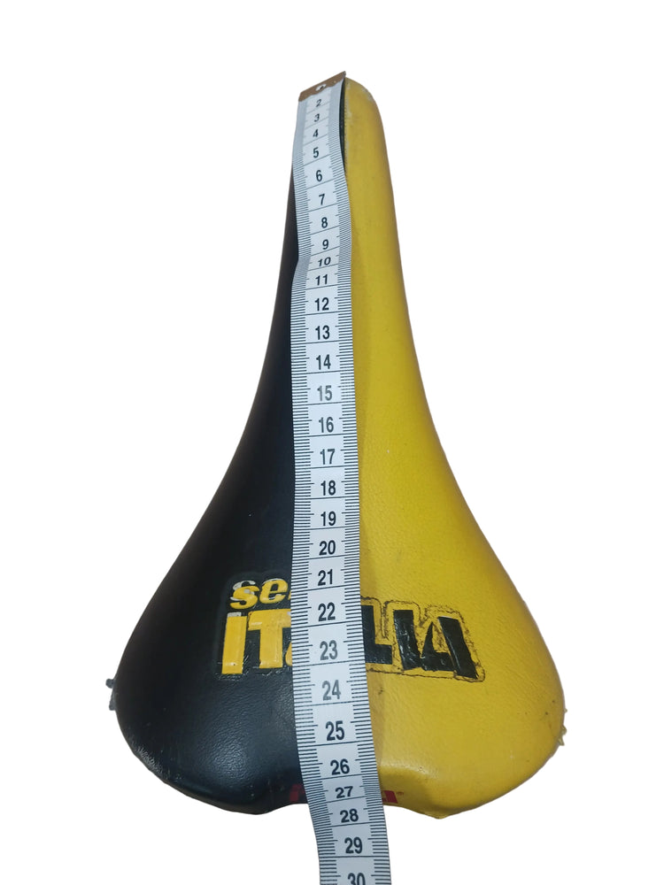 Selle Italia Max Flite Yellow and Black Saddle