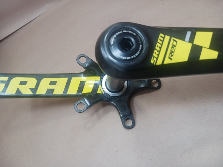 SRAM RED Carbon Crankset Arms - Limited Tour Edition (LTE) - 172.5mm GXP 130 BCD