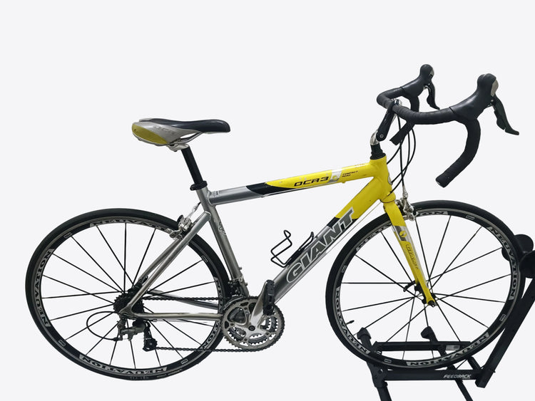 Giant OCR 3 Road Bike Yellow+Gray, Neuvation Wheels