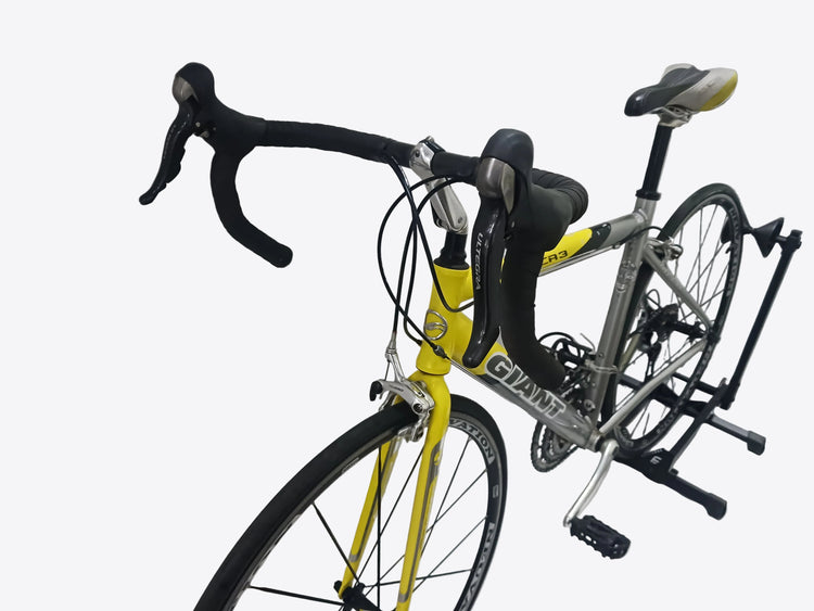 Giant OCR 3 Road Bike Yellow+Gray, Neuvation Wheels