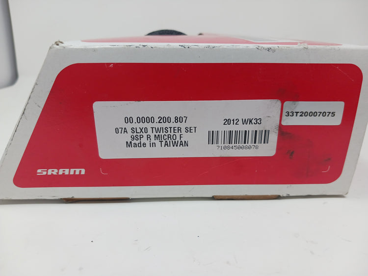 SRAM X0 3x9-Speed Twist Shifter Set (NIB)