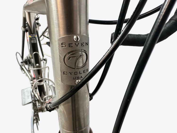 Seven Odonata Road Bike 53cm Titanium Carbon Campagnolo Record