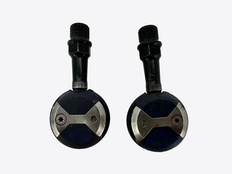 SpeedPlay Zero Clipless Pedals with Cleats Stainless Blue