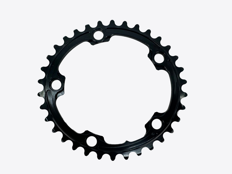Absolute Black Premium Oval Road Chainring 34t 5x110 BCD