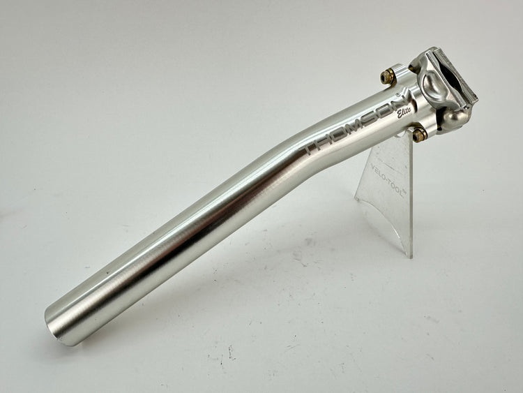 Thomson Elite Silver Seatpost 30.9 x 287 Setback Clean