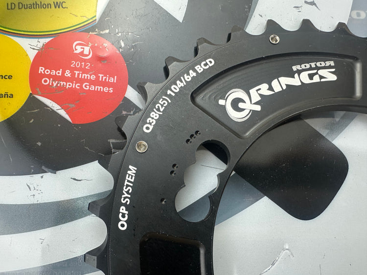 Rotor Q Ring Oval Chainring 38 Tooth 104 BCD