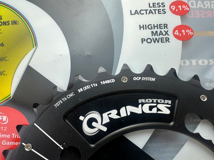 Rotor Q Ring QX2 Oval Chainring 38 Tooth 104BCD