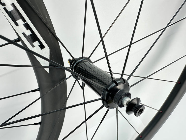 Brit Carbon 700c Tubular Wheelset HG11 Rim Brake QR