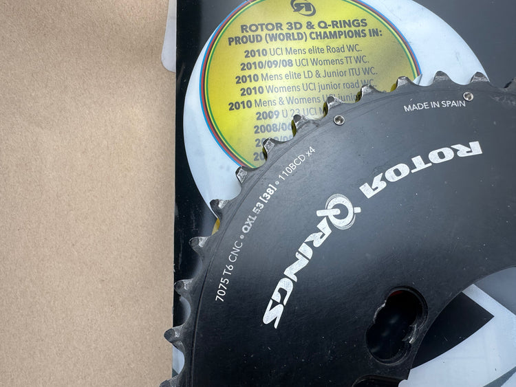 Rotor QXL Chainring 53 Tooth 110BCD Used
