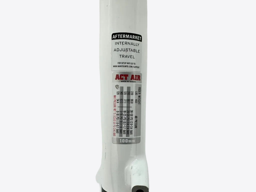 Air shock absorber with 'Aftermarket' and 'ACT AIR' branding on a white background