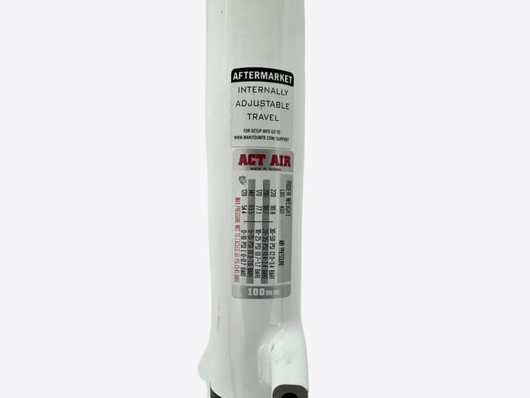 Air shock absorber with 'Aftermarket' and 'ACT AIR' branding on a white background