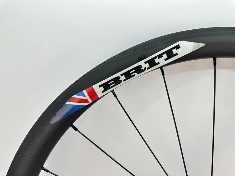 Brit Carbon 700c Tubular Wheelset HG11 Rim Brake QR