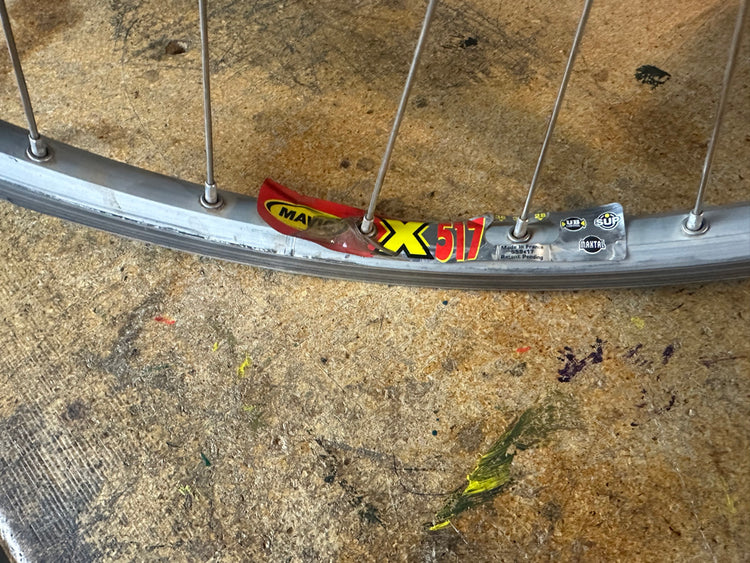 Shimano XTR Mavic X517 26" Wheelset Rimbrake