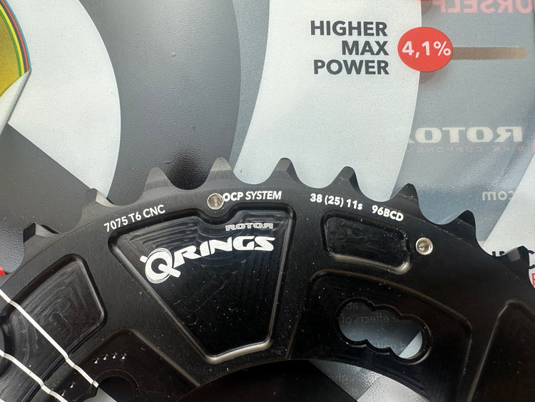 Rotor Q Ring Oval Chainring 38 Tooth 96BCD XTR