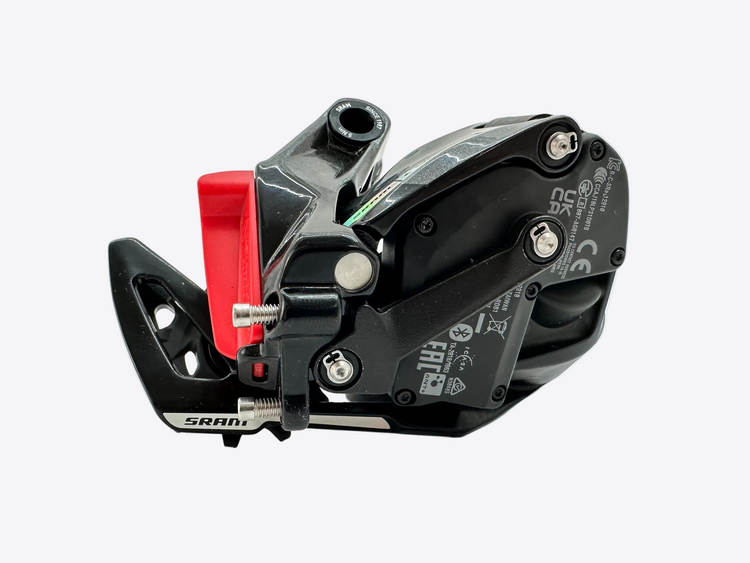 electronic rear derailleur side view