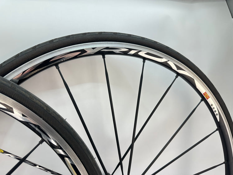 Mavic Ksyrium 700c Road Bike Wheelset With Tires QR