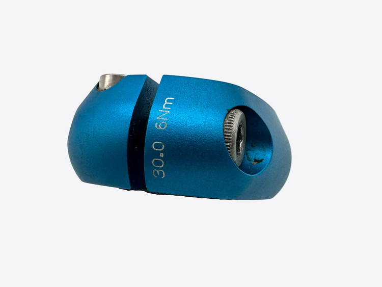 Chris King Seatpost Collar Clamp 30.0mm Blue