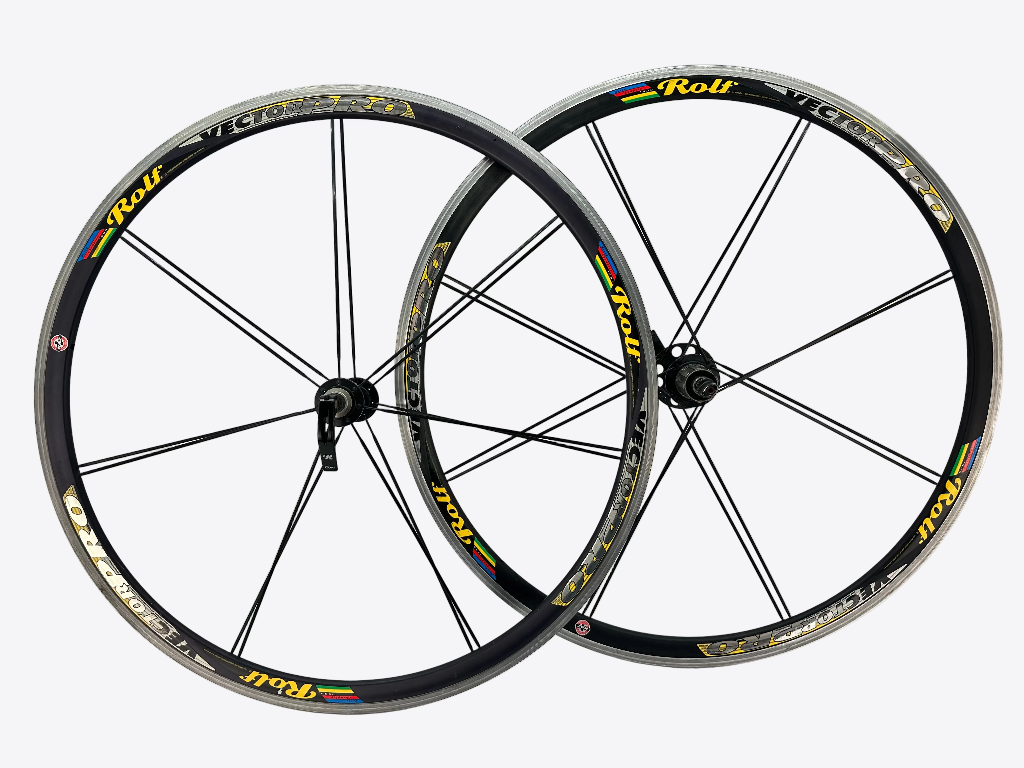 Rolf Vector Pro 700c Road Wheelset QR Rim Brake HG10