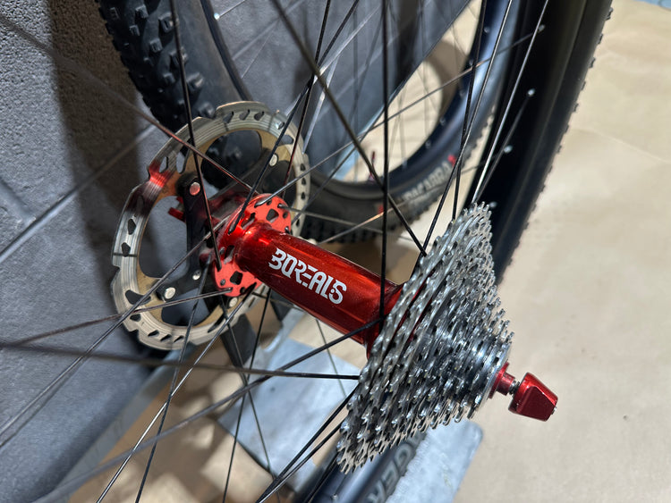 Velocity Dually Borealis 29" Fat Bike Wheels 29" QR 190 Rear 15x135 Front