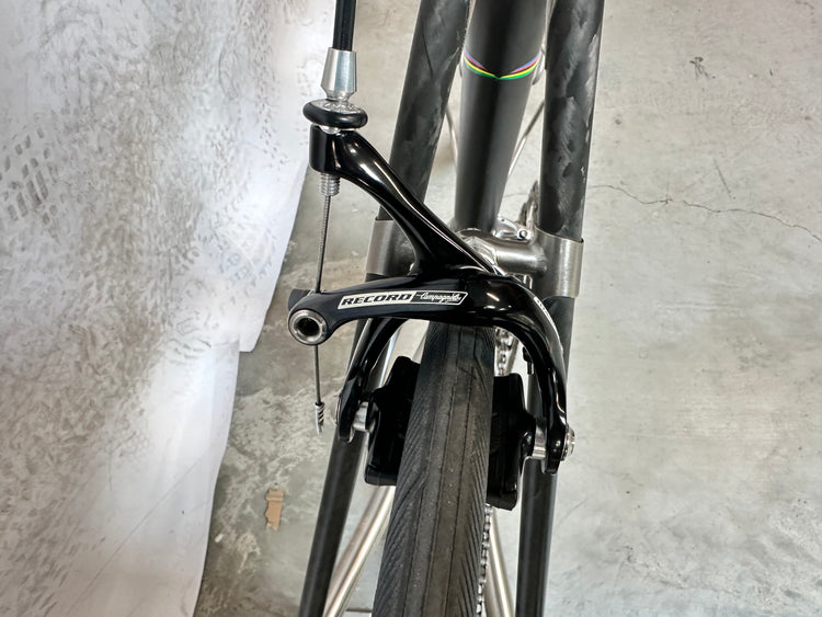 Seven Odonata Road Bike 53cm Titanium Carbon Campagnolo Record
