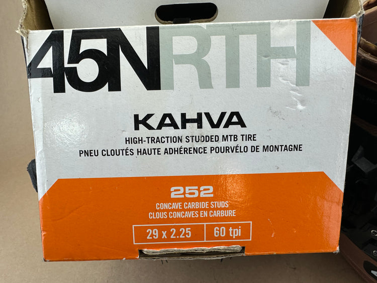 45NRTH Kahva 29x2.25 Studded Tire Set NEW