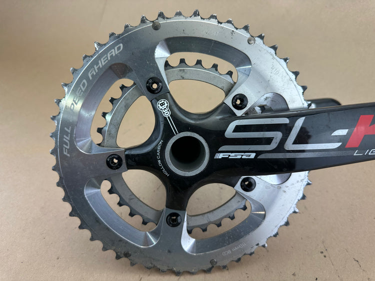 FSA SL-K Crankset Red 175 50/34