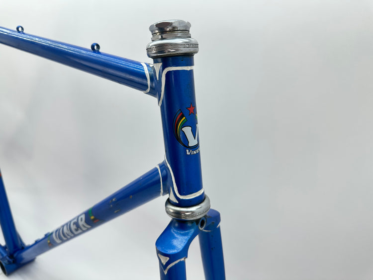 Vintage Viner Road Bike Frame 55cm Horizontal Dropout