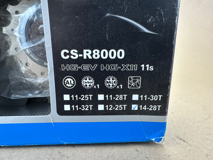 Shimano Ultegra R8000 11 Speed Cassette 14-28 NEW