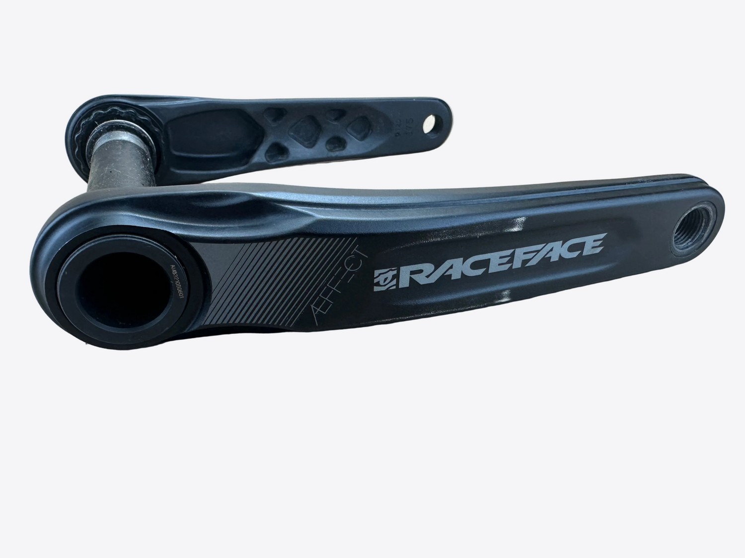 view of the left crank arm