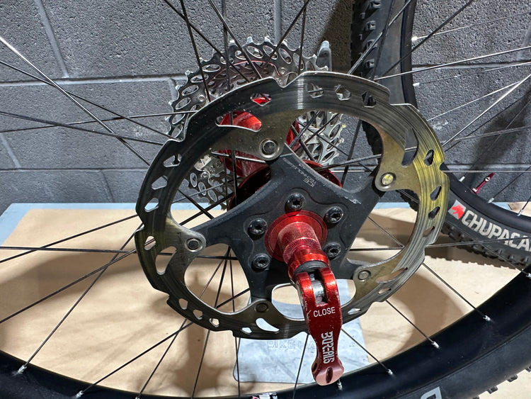 Velocity Dually Borealis 29" Fat Bike Wheels 29" QR 190 Rear 15x135 Front