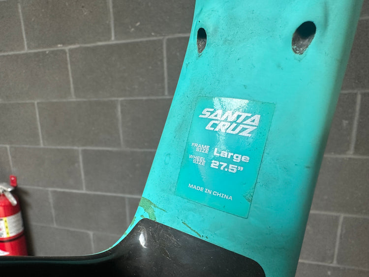 Santa Cruz Bronson 3 Carbon Front Triangle Large