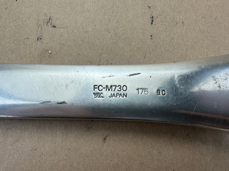 Shimano Deore M-730 Crankset 175 Vintage