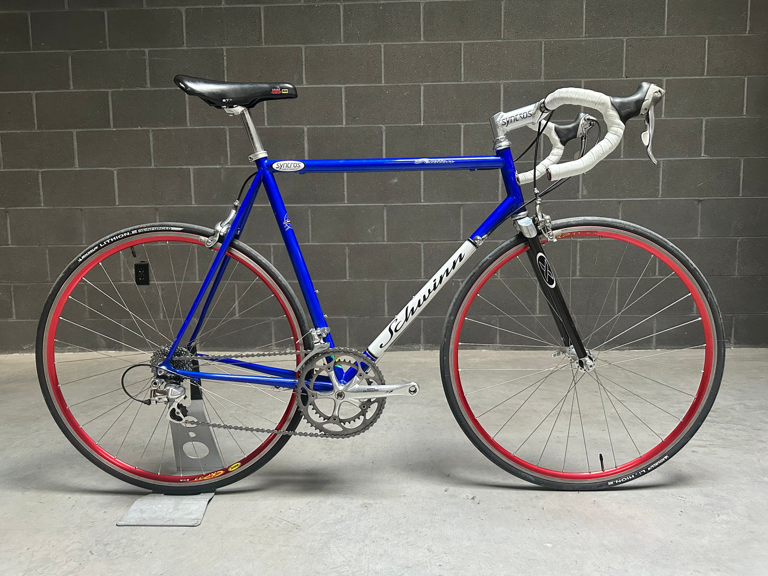 Schwinn Peloton 700c 56cm Road Bike Wound Up Fork Reynolds 853 Schwinn Peloton 700c 56cm Road Bike Wound Up Fork Reynolds 853
