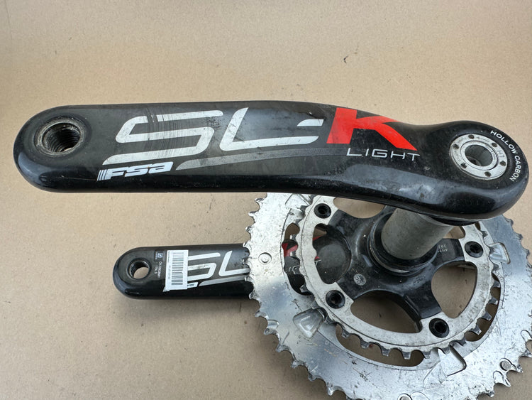FSA SL-K Crankset Red 175 50/34