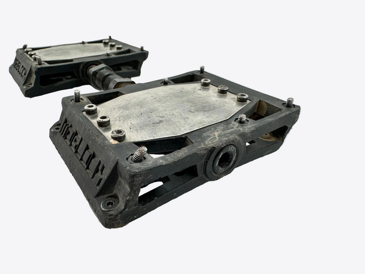 Mechanical component with visible branding on a white background