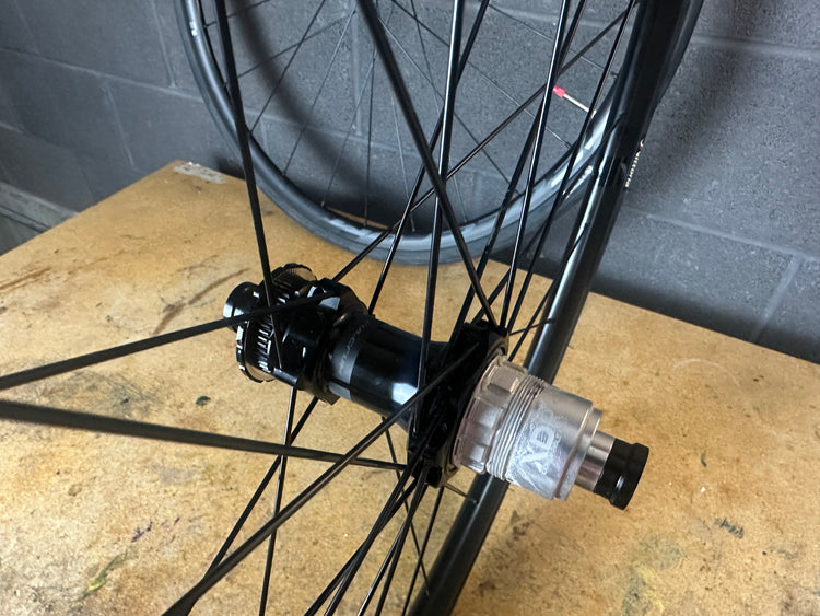 Fulcrum Racing 600 DB Alloy 700c Wheelset W/Tires XDR 12x142