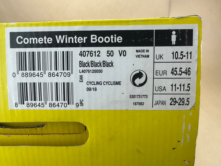 Mavic Comete Winter Booties 11-11.5