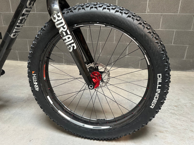Borealis Yampa Carbon Fat Bike 26" Large HED Carbon Wheels 26 Pounds