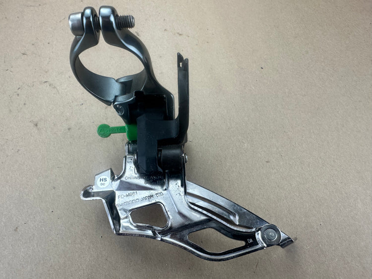 Shimano XTR Front Derailleur M961 31.8 Dual Pull Triple New