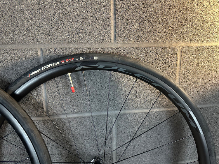 Fulcrum Racing 600 DB Alloy 700c Wheelset W/Tires XDR 12x142