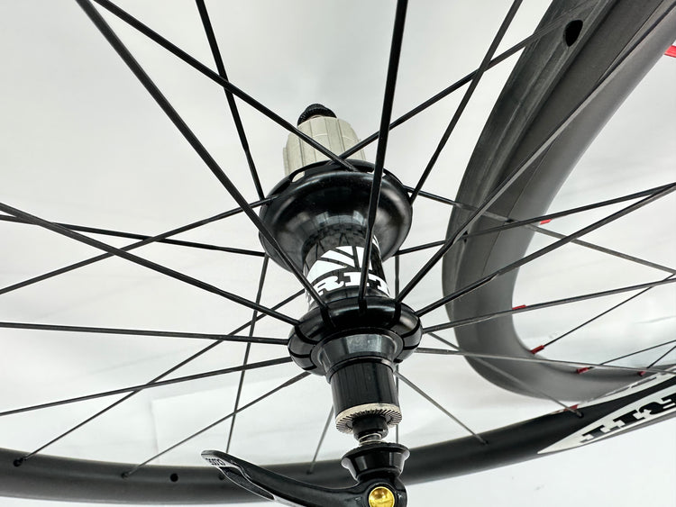 Brit Carbon 700c Tubular Wheelset HG11 Rim Brake QR