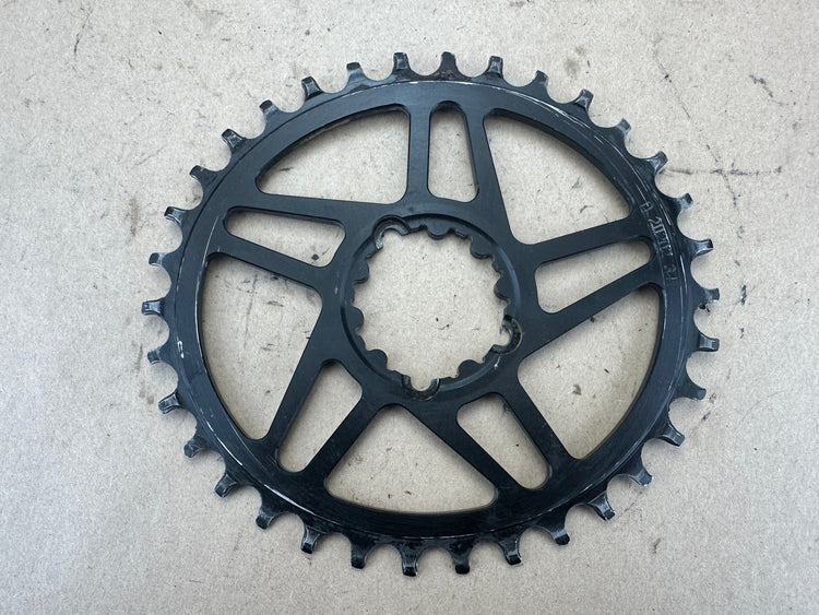 Wolf Tooth Elliptical Chainring 34T Direct Mount