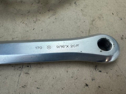 Vintage Campagnolo Crank 170 1985 52/40