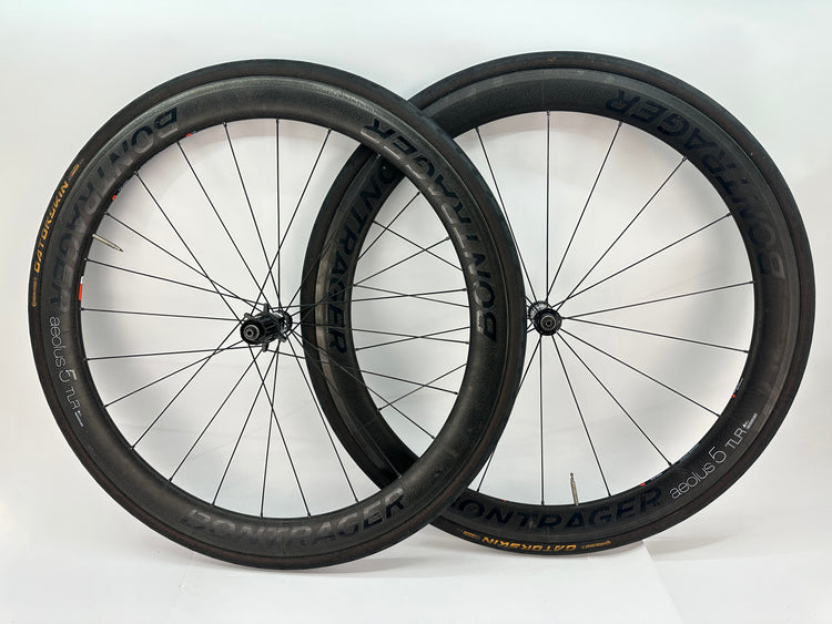 Bontrager Aeolus 5 TLR Carbon Wheelset 700c HG11 QR