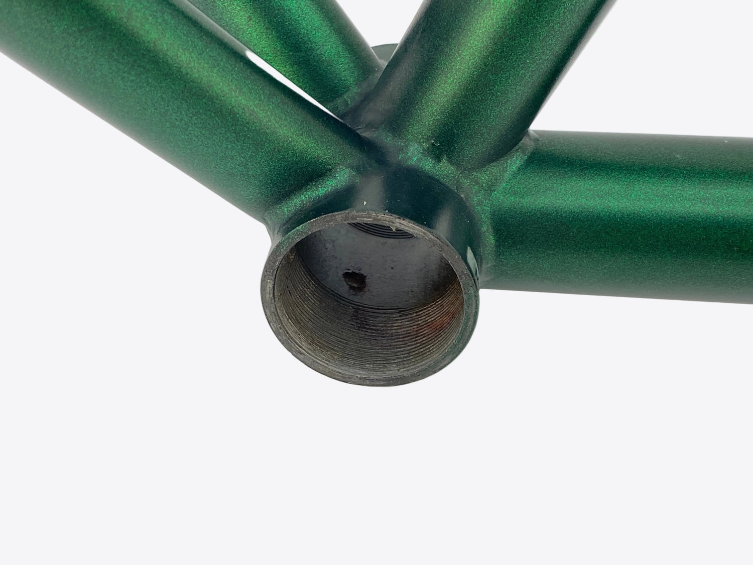 close up of the bottom bracket