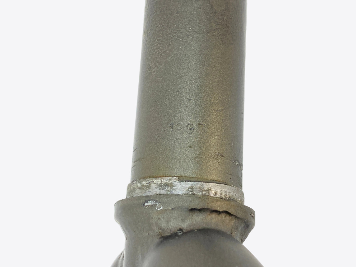 close up of the fork crown