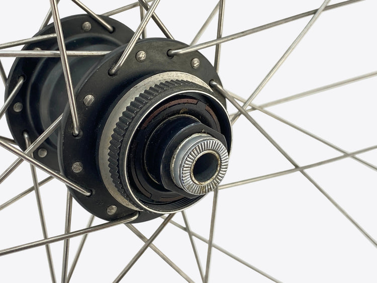 close up of the rotor mount