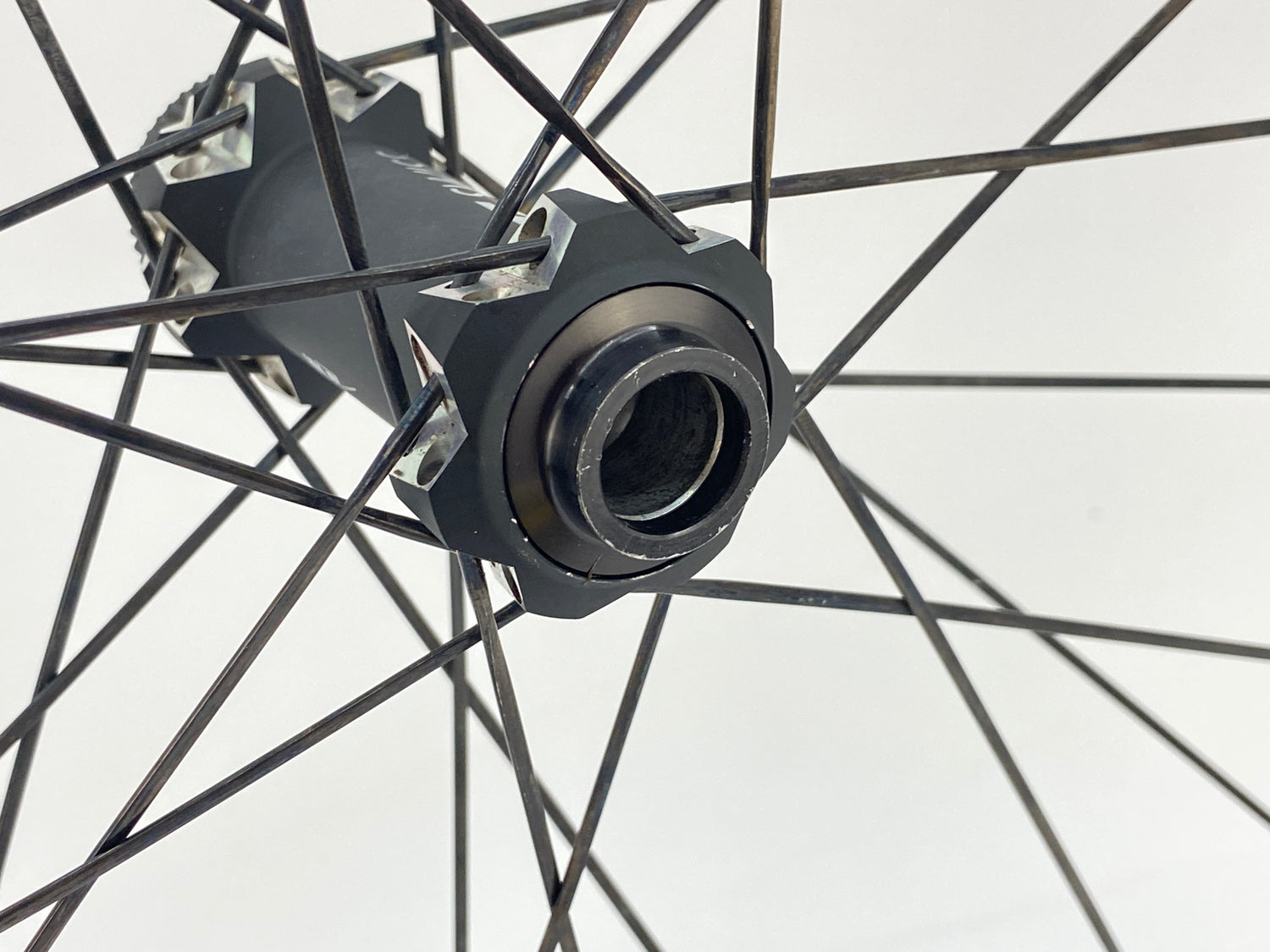 right side of the front hub