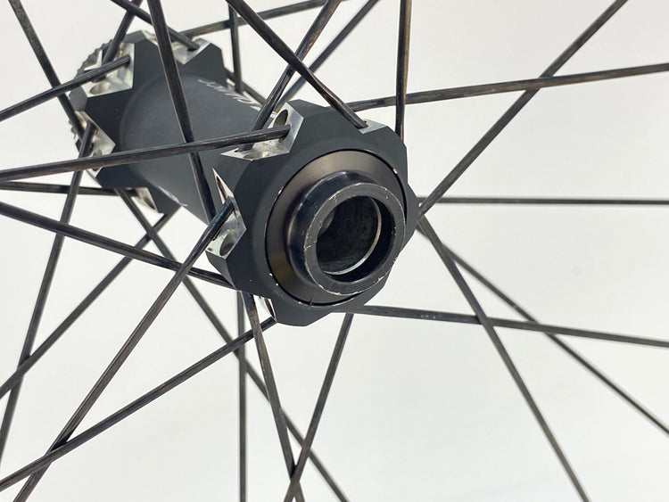 right side of the front hub